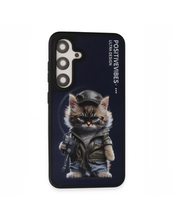 Joko Samsung Galaxy S24 Fun Magsafe Kapak - Lacivert