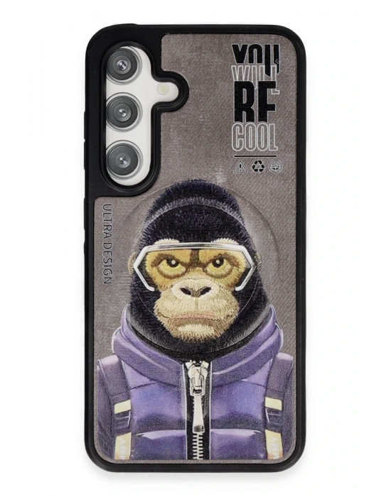 Joko Samsung Galaxy S24 Fun Magsafe Kapak - Natural Grey