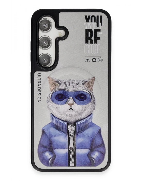 Joko Samsung Galaxy S24 Fun Magsafe Kapak - Titan Gri-2