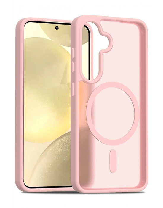 Joko Samsung Galaxy S24 Jota Magsafe Kapak - Pudra