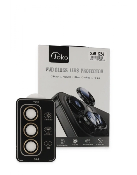 Joko Samsung Galaxy S24 PVD Metal Kamera Lens - Gold