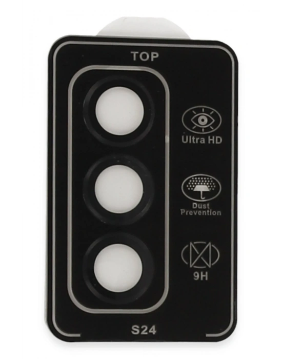 Joko Samsung Galaxy S24 PVD Metal Kamera Lens - Siyah