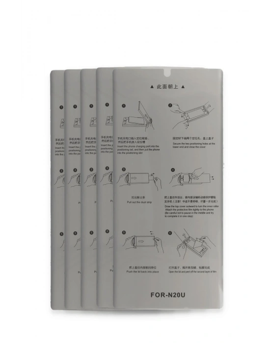 Joko Samsung Galaxy S24 Ultra AutoKit 5in1 Fiber Hayalet Polymer Nano Ekran Koruyucu