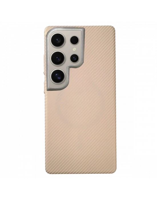 Joko Samsung Galaxy S24 Ultra Besa Magsafe Kapak - Desert