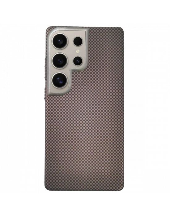 Joko Samsung Galaxy S24 Ultra Besa Magsafe Kapak - Natural Grey