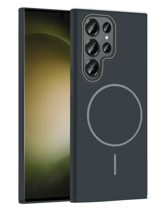 Joko Samsung Galaxy S24 Ultra Broş Magsafe Kapak - Füme