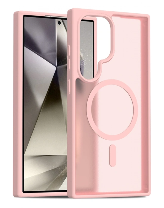 Joko Samsung Galaxy S24 Ultra Jota Magsafe Kapak - Pudra