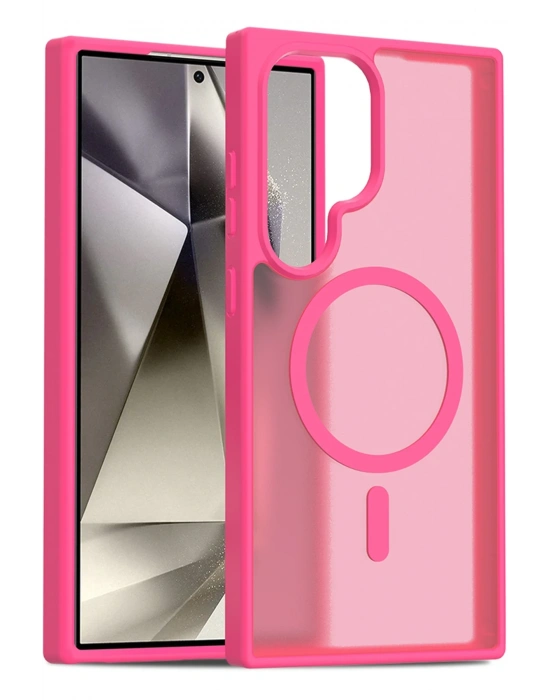 Joko Samsung Galaxy S24 Ultra Jota Magsafe Kapak - Rose