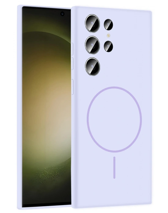 Joko Samsung Galaxy S24 Ultra Kılıf Jully Magsafe Kapak - Lila