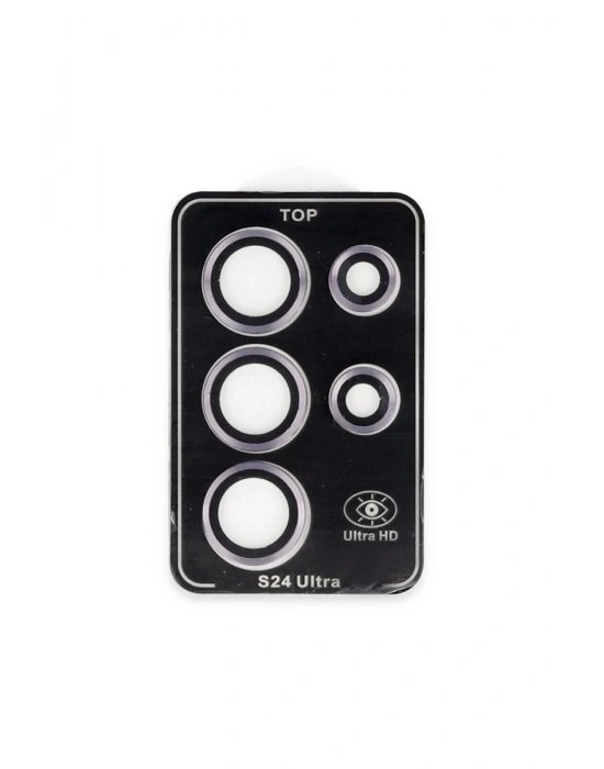 Joko Samsung Galaxy S24 Ultra PVD Metal Kamera Lens - Pembe