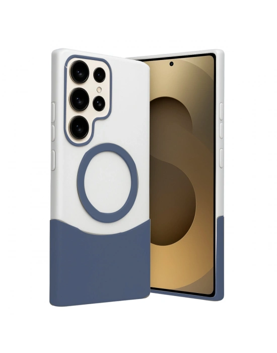 Joko Samsung Galaxy S24 Ultra Velar Magsafe Kapak - Lacivert