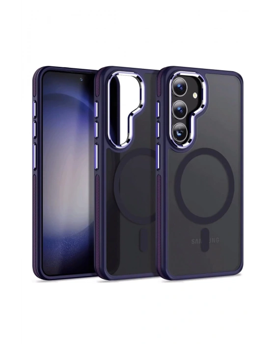 Joko Samsung Galaxy S24 Winner Magsafe Kapak - Derin Mor