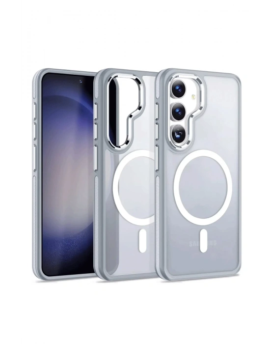 Joko Samsung Galaxy S24 Winner Magsafe Kapak - Gri