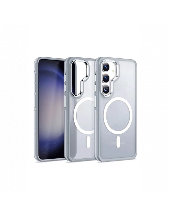 Joko Samsung Galaxy S24 Winner Magsafe Kapak - Gri