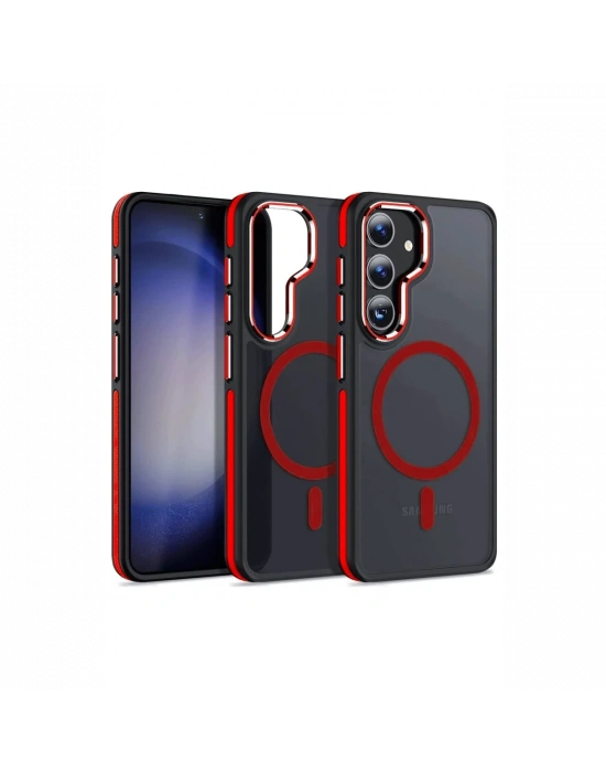 Joko Samsung Galaxy S24 Winner Magsafe Kapak - Kırmızı