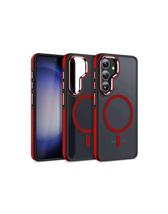 Joko Samsung Galaxy S24 Winner Magsafe Kapak - Kırmızı