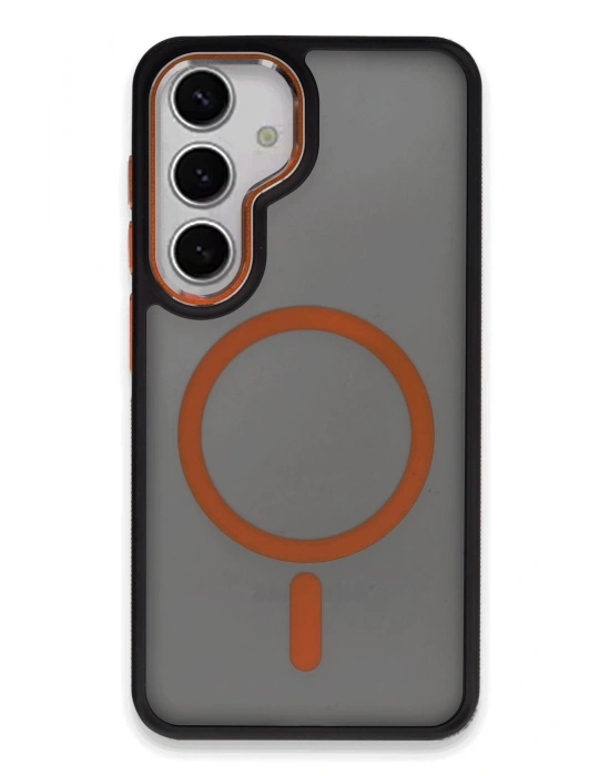 Joko Samsung Galaxy S24 Winner Magsafe Kapak - Turuncu