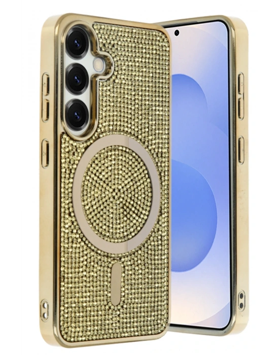 Joko Samsung Galaxy S25 Helen Magsafe Kapak - Gold