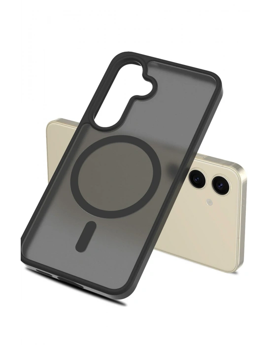 Joko Samsung Galaxy S25 Jota Magsafe Kapak - Derin Mor