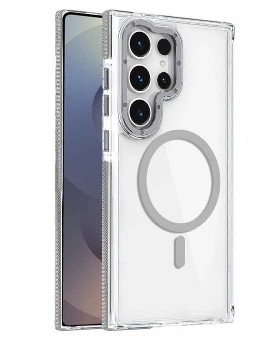 Joko Samsung Galaxy S25 Ultra Bella Magsafe Kapak - Gri