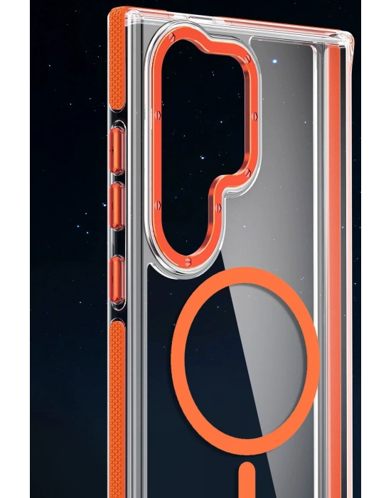 Joko Samsung Galaxy S25 Ultra Bella Magsafe Kapak - Gri