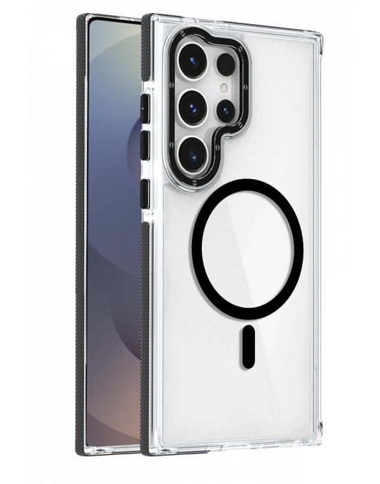 Joko Samsung Galaxy S25 Ultra Bella Magsafe Kapak - Siyah