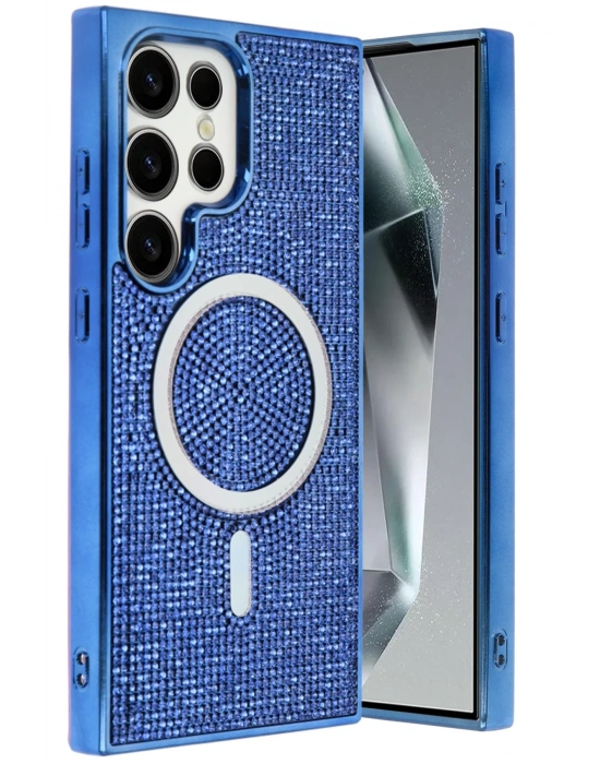 Joko Samsung Galaxy S25 Ultra Helen Magsafe Kapak - Lacivert