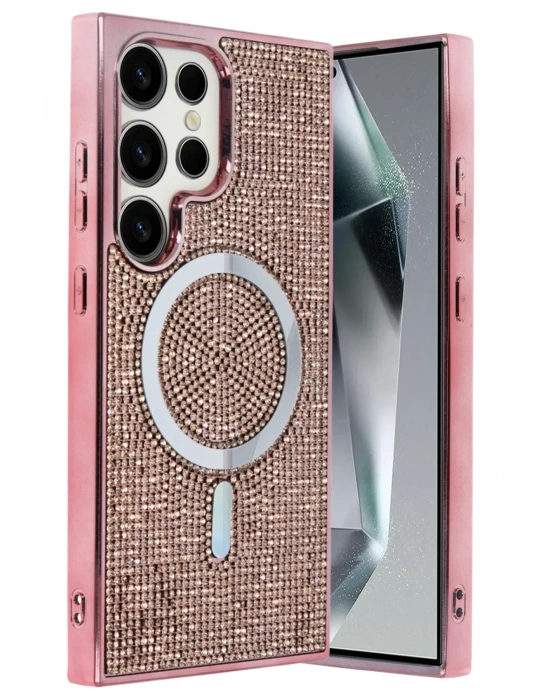 Joko Samsung Galaxy S25 Ultra Helen Magsafe Kapak - Pembe