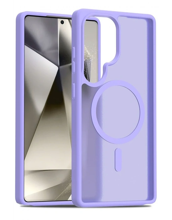 Joko Samsung Galaxy S25 Ultra Jota Magsafe Kapak - Lila