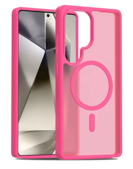 Joko Samsung Galaxy S25 Ultra Jota Magsafe Kapak - Rose