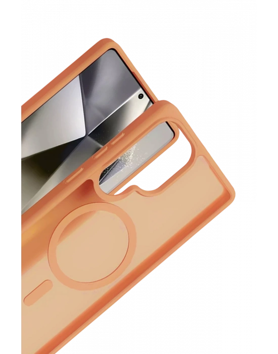 Joko Samsung Galaxy S25 Ultra Jota Magsafe Kapak - Turuncu