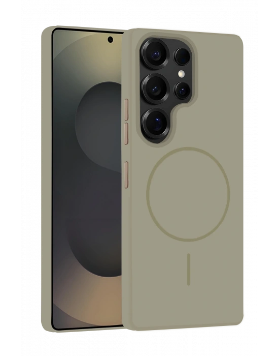 Joko Samsung Galaxy S25 Ultra Kılıf Jully Magsafe Kapak - Çöl Titanyum