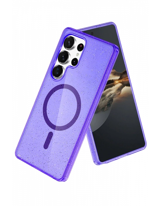 Joko Samsung Galaxy S25 Ultra Star Magsafe Kapak - Mor