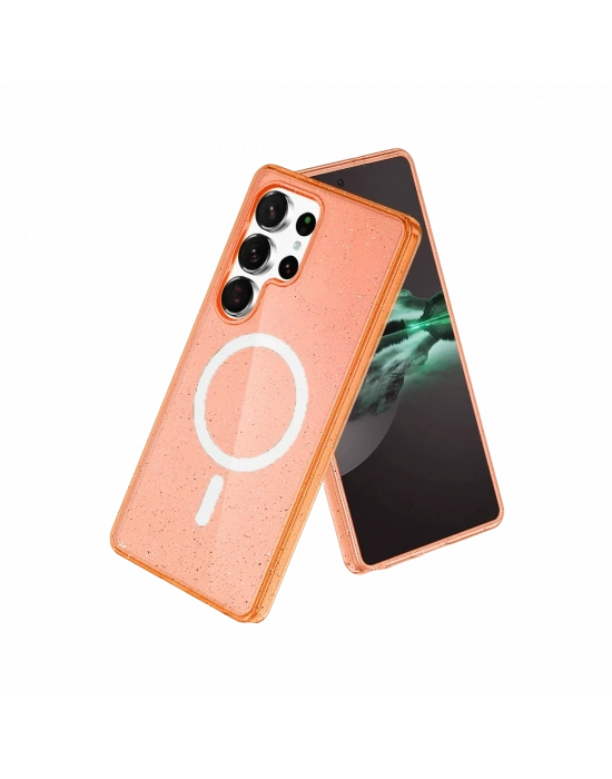 Joko Samsung Galaxy S25 Ultra Star Magsafe Kapak - Turuncu