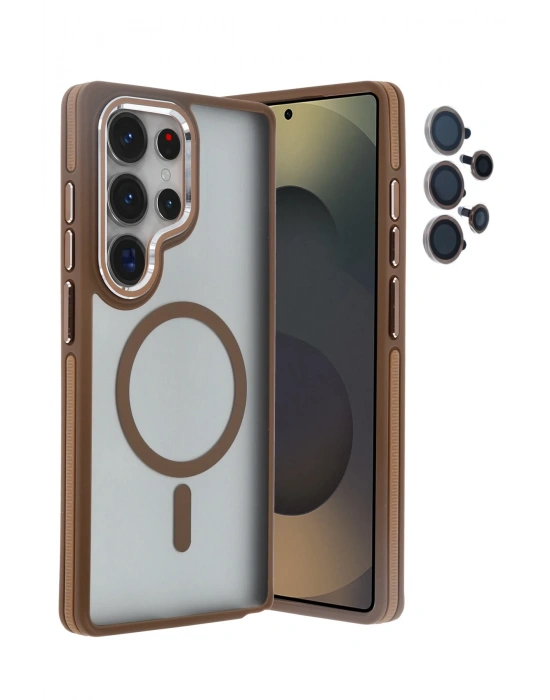 Joko Samsung Galaxy S25 Ultra Winner Magsafe Kapak - Gold