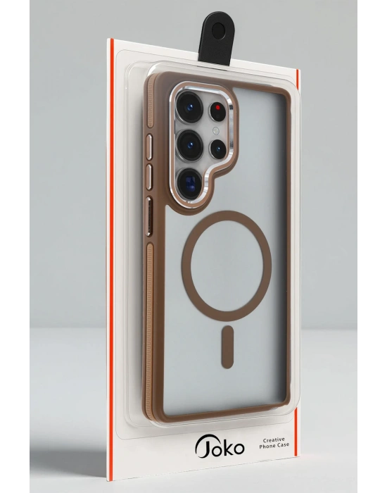 Joko Samsung Galaxy S25 Ultra Winner Magsafe Kapak - Gold