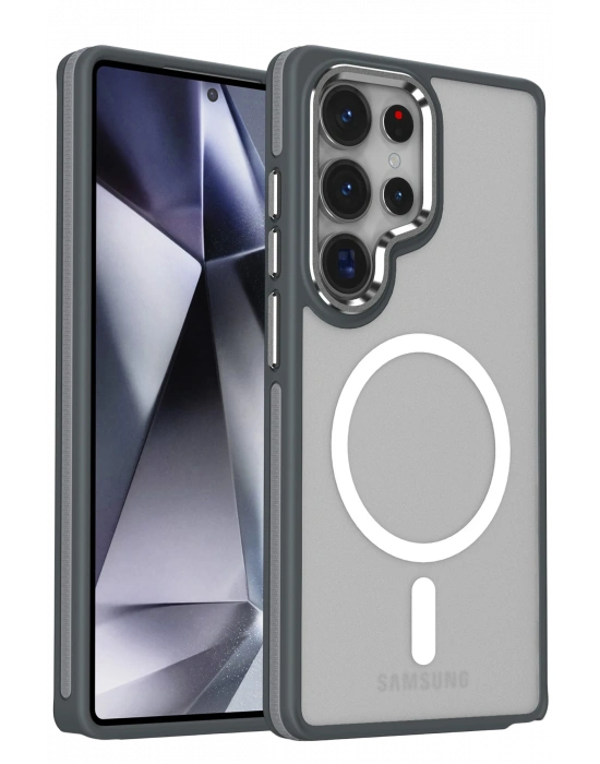 Joko Samsung Galaxy S25 Ultra Winner Magsafe Kapak - Gri