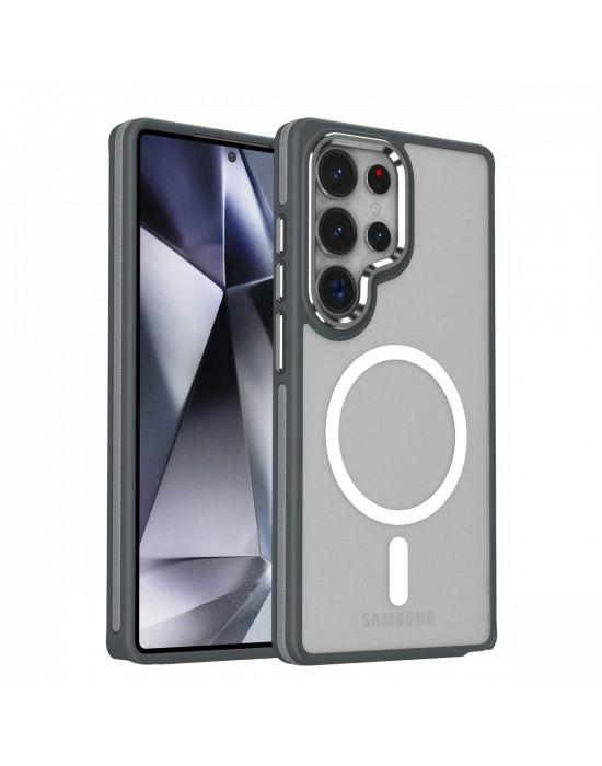 Joko Samsung Galaxy S25 Ultra Winner Magsafe Kapak - Gri
