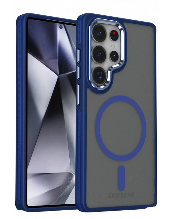 Joko Samsung Galaxy S25 Ultra Winner Magsafe Kapak - Lacivert