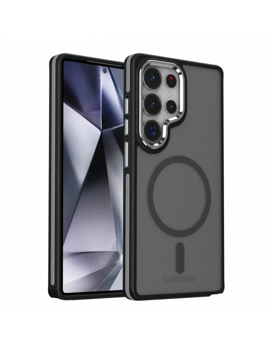 Joko Samsung Galaxy S25 Ultra Winner Magsafe Kapak - Siyah