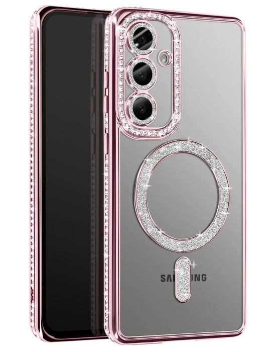 Joko Samsung Galaxy S26 Joke Simli Magneticsafe Kılıf - Pembe