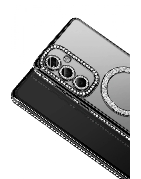 Joko Samsung Galaxy S26 Joke Simli Magneticsafe Kılıf - Siyah