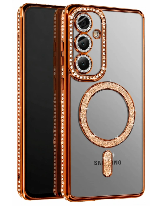 Joko Samsung Galaxy S26 Joke Simli Magneticsafe Kılıf - Turuncu