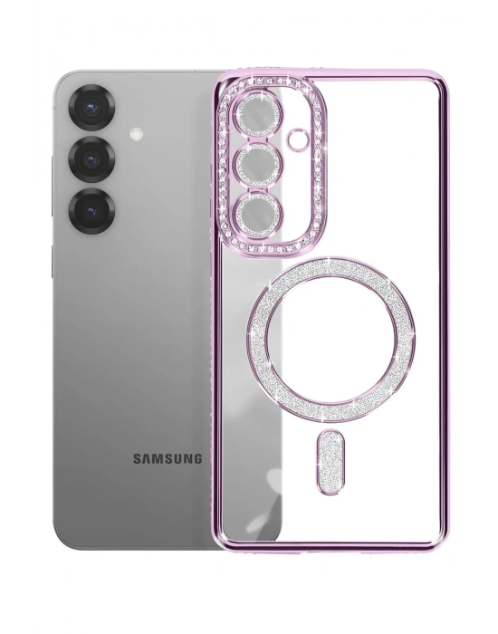 Joko Samsung Galaxy S26 Plus Joke Simli Magneticsafe Kılıf - Derin Mor