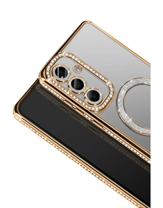 Joko Samsung Galaxy S26 Plus Joke Simli Magneticsafe Kılıf - Gold