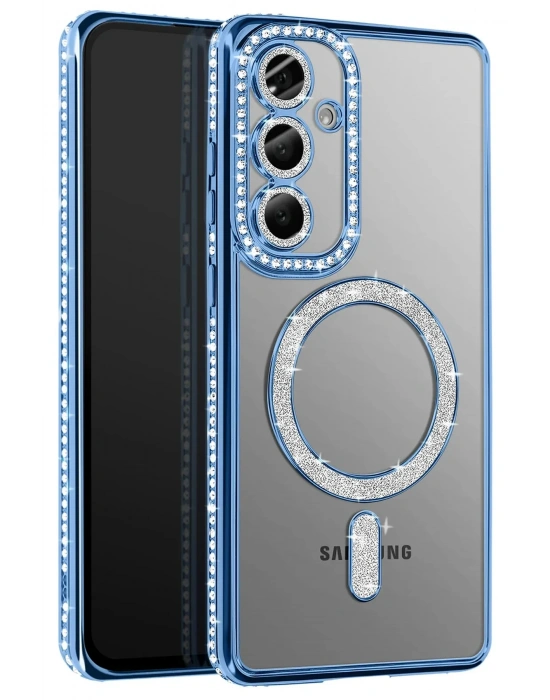 Joko Samsung Galaxy S26 Plus Joke Simli Magneticsafe Kılıf - Mavi