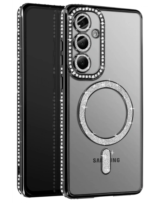 Joko Samsung Galaxy S26 Plus Joke Simli Magneticsafe Kılıf - Siyah