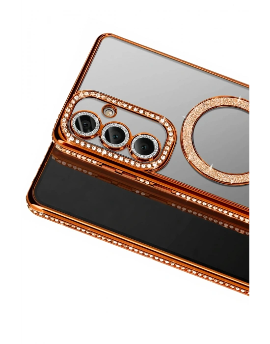 Joko Samsung Galaxy S26 Plus Joke Simli Magneticsafe Kılıf - Turuncu