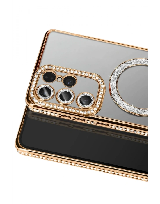 Joko Samsung Galaxy S26 Ultra Joke Simli Magneticsafe Kılıf - Gold