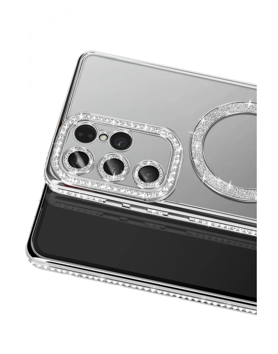 Joko Samsung Galaxy S26 Ultra Joke Simli Magneticsafe Kılıf - Gümüş